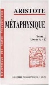 book cover of Aristotle: Metaphysics, Volume I by Aristotle