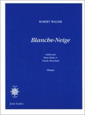 book cover of Blanche-neige by Robert Walser