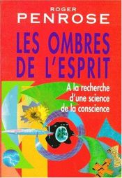 book cover of Les ombres de l'esprit by Roger Penrose