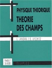 book cover of Théorie des champs by L D Landau