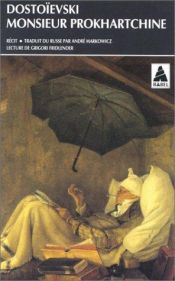 book cover of Il signor Procharcin by Fyodor Dostoyevsky