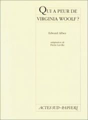 book cover of Qui a peur de Virginia Woolf? by Edward Albee