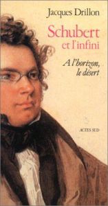 book cover of Schubert et l'infini: à l'horizon, le désert by Jacques Drillon