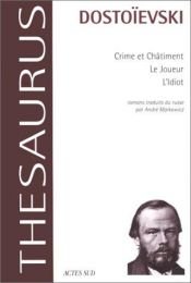 book cover of Crime et Chatiment, Etc. (Bibliotheque de la Pleiade) by Fiodor Dostojewski