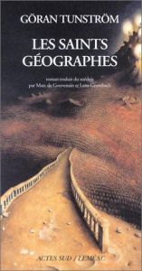 book cover of De heliga geograferna Roman by Göran Tunström