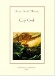 book cover of Cap Cod by Henry David Thoreau