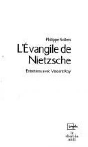 book cover of L'Evangile de Nietzsche by Philippe Sollers