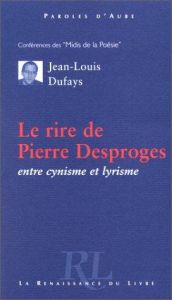 book cover of Pierre Desproges by J.-M. Dufait