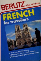 book cover of Berlitz French for Travellers by Berlitz
