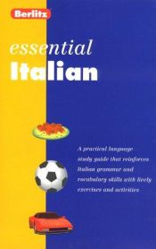 book cover of Essential Italian by Berlitz