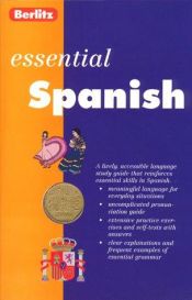 book cover of Berlitz Essential Spanish (Berlitz Phrase Books) by Berlitz