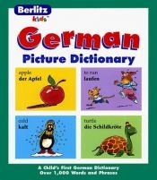 book cover of Berlitz Kid's German Picture Dictionary (Berlitz Picture Dictionaries) by Berlitz