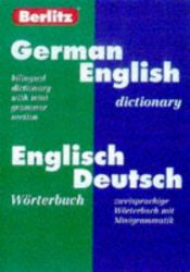 book cover of Berlitz German-English by Berlitz