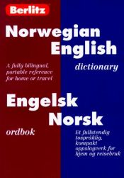 book cover of Berlitz Norwegian-English Dictionary by Berlitz