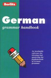 book cover of Berlitz German Grammar Handbook by Berlitz