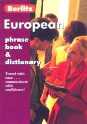book cover of European Phrase Book & Dictionary (Berlitz Phrase Books) by Berlitz