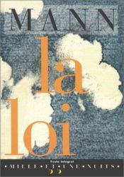 book cover of La Loi by Thomas Mann