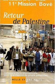 book cover of Retour de palestine by José Bové