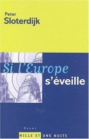 book cover of Europa, mocht het ooit wakker worden by Peter Sloterdijk
