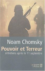 book cover of Pouvoir et Terreur : Entretiens après le 11 septembre by Noam Chomsky