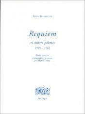 book cover of Rèquiem i altres poemes by Anna Andrejewna Achmatowa