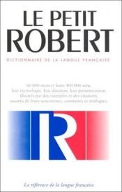 book cover of Le Nouveau Petit Robert: Dictionnaire alphabétique et analogique de la langue française (1) by Alain Rey