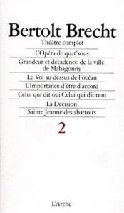 book cover of Théâtre complet, 2 by برتولت بريشت
