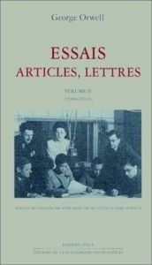 book cover of Essais, articles, lettres, tome 2 by George Orwell