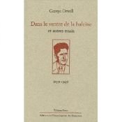 book cover of Dans le ventre de la baleine et autres essais (1931-1943) by George Orwell