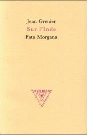 book cover of Sur l'Inde by Jean Grenier