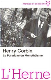 book cover of Il paradosso del monoteismo by Henry Corbin