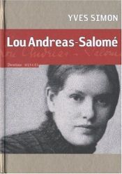 book cover of Lou Andreas-Salome by Yves Simon