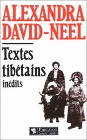 book cover of Textes tibétains inédits by Alexandra David-Néel