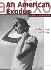 book cover of An American Exodus. A Record of Human Erosion by Dorothea Lange