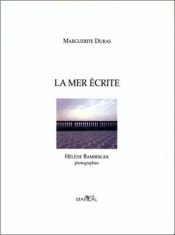 book cover of La mer écrite by Marguerite Duras