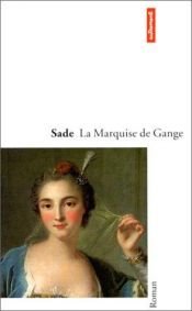 book cover of La Marquesa de Gange by Donatien Alphonse François de Sade