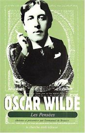 book cover of Les Pensées by Oscar Wilde