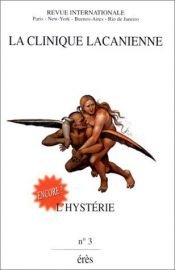 book cover of Revue. L'Hystérie II by La Clinique Lacanienne No 14