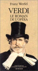 book cover of Verdi; Roman der Oper by Franz Werfel