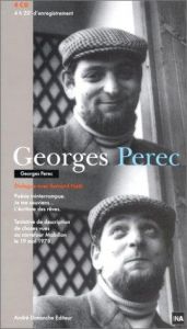 book cover of Georges Perec, dialogue avec Bernard Noël (2 livres + coffret de 4 CD) by Georges Perec