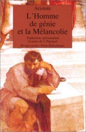 book cover of O homem de gênio e a melancolia by Arystoteles