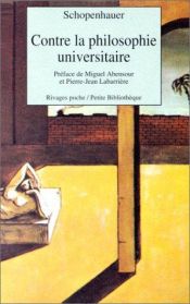book cover of Über die Universitäts-Philosophie by Arthur Schopenhauer