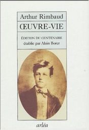 book cover of Oeuvre-vie by Arthur Rimbaud