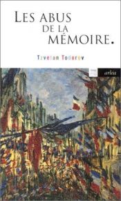 book cover of Los abusos de la memoria by Tzvetan Todorov