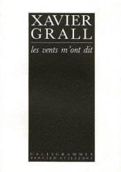 book cover of Les vents m'ont dit by Xavier Grall