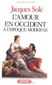 book cover of Amour en Occident by Jacques Sole