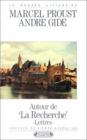 book cover of Autour de la recherche, lettres by มาร์แซล พรุสต์
