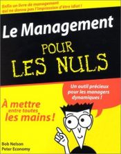 book cover of Le management pour les nuls by Bob Nelson