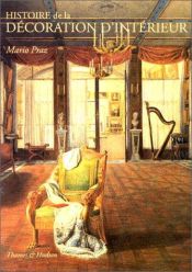 book cover of An illustrated history of interior decoration by Mario Praz