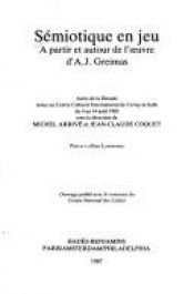 book cover of Mis à la question' in Arrivé & Coquet's 'Sémiotique en jeu by Algirdas Julien Greimas